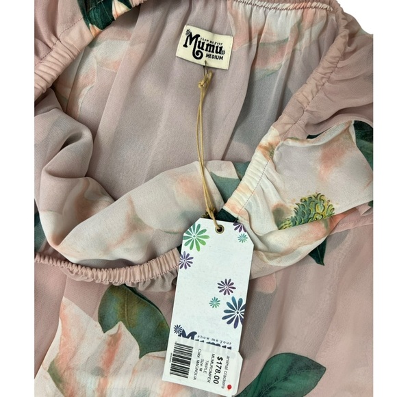 Show Me Your MuMu Blush Floral Off-Shoulder Romper - Picture 14 of 14